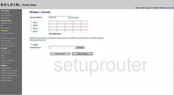 router wifi security wireless