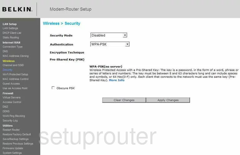 router wifi security wireless