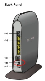 router reset factory settings