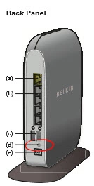 router reset factory settings