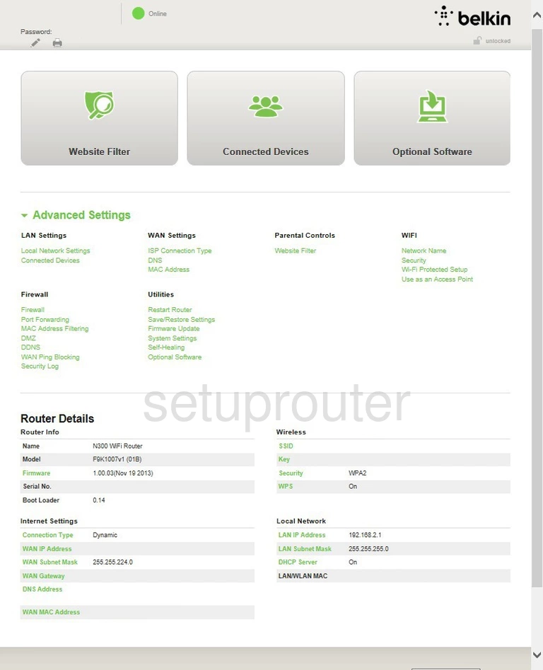 router setup