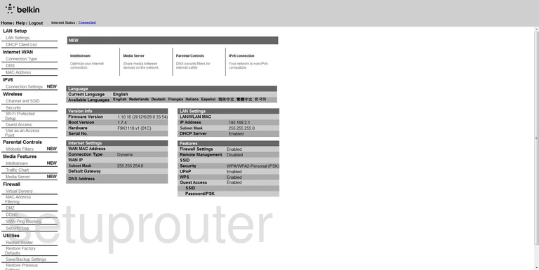 router setup