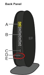 router reset factory settings