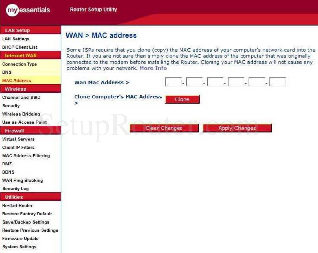 roku mac address range