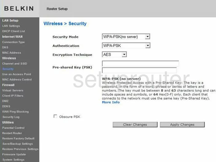 router security