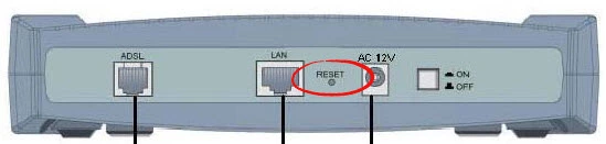 router reset factory settings