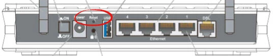 router reset factory settings