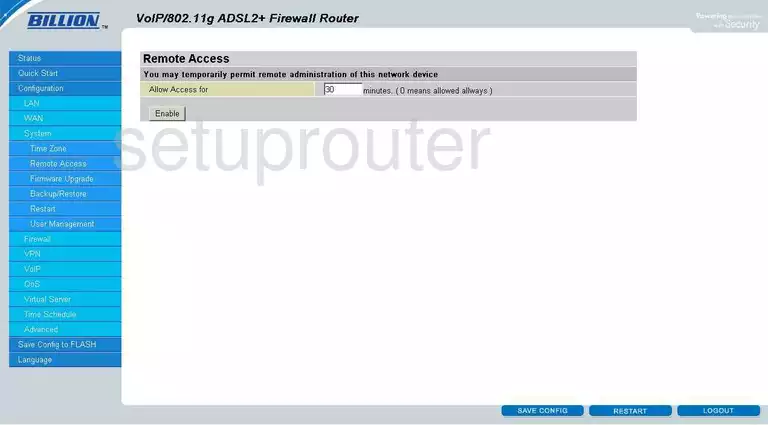 router remote management