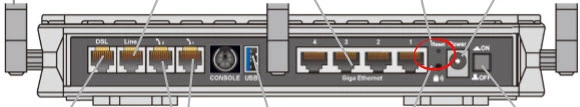 router reset factory settings