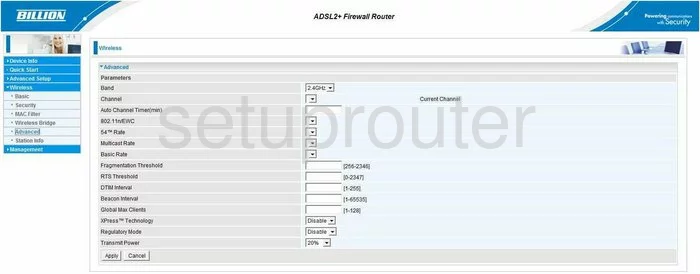 wifi advanced security settings wireless