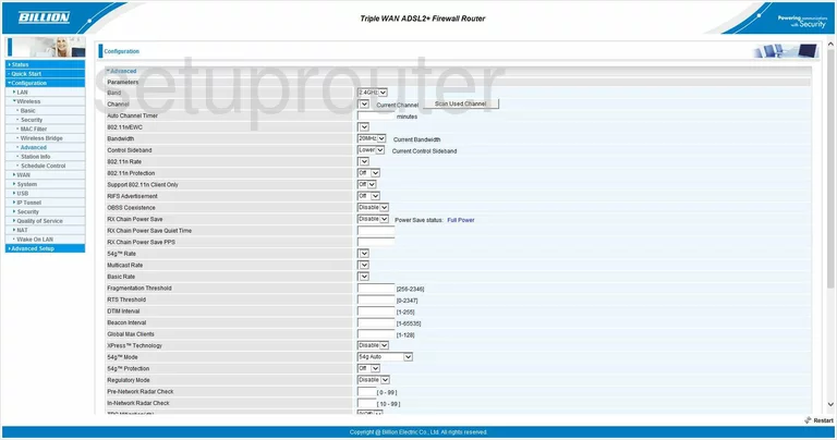 wifi advanced security settings wireless