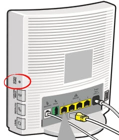 router reset factory settings