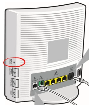 router reset factory settings