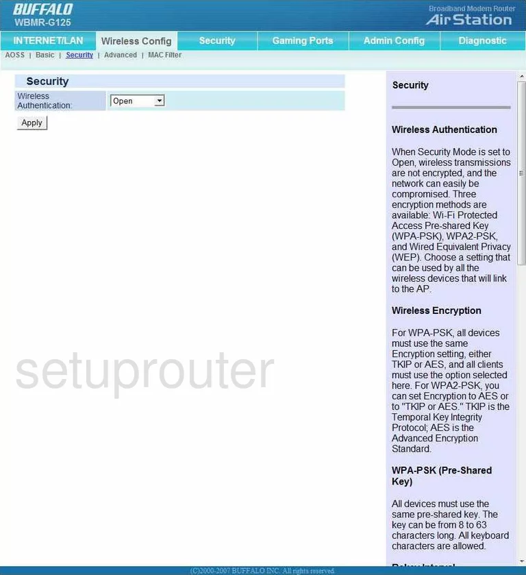 router wifi security wireless