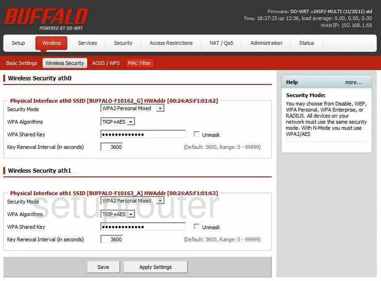 router wifi security wireless