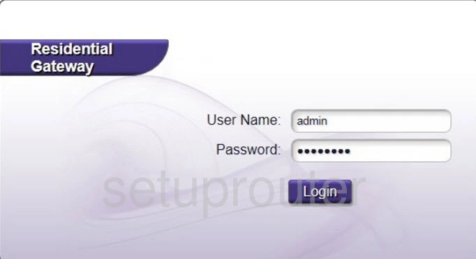 router login screen