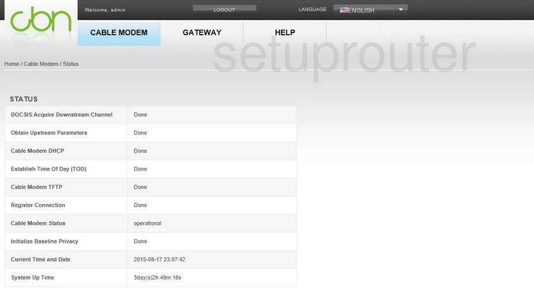 router status mac address internet IP