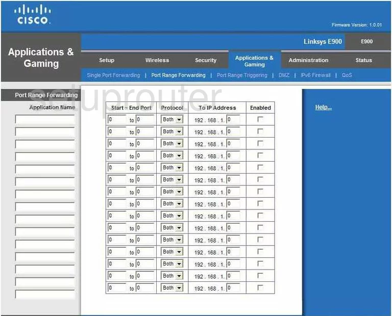 port forwarding nat screenshot