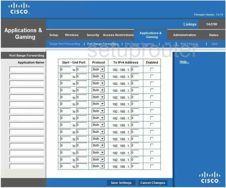 port forwarding nat screenshot