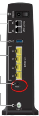 router reset factory settings