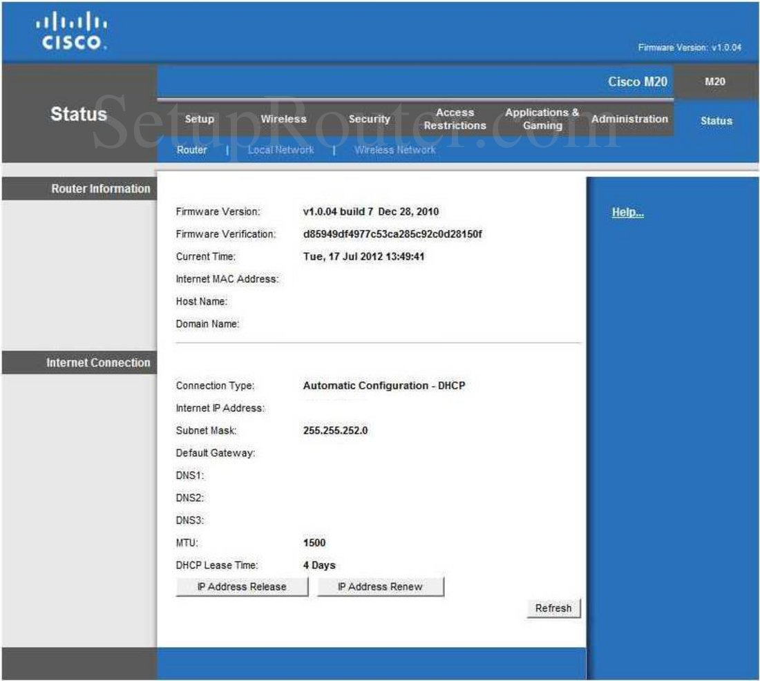 how to check router status how to check router status