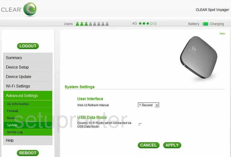 router status mac address internet IP