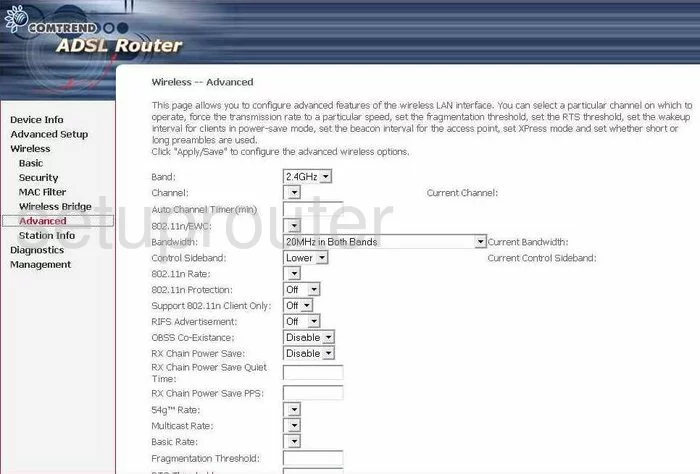 wifi advanced security settings wireless