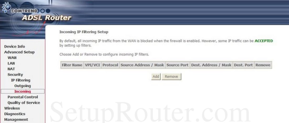 ip filtering screensteps ip filtering screensteps
