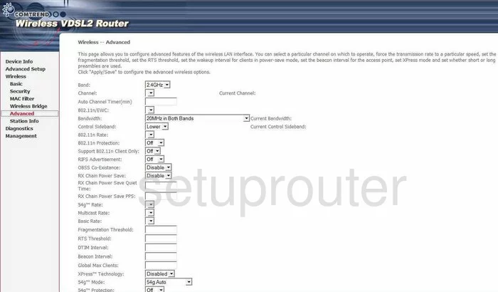 wifi advanced security settings wireless