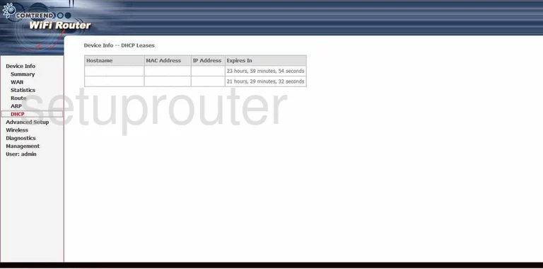 router dhcp clients