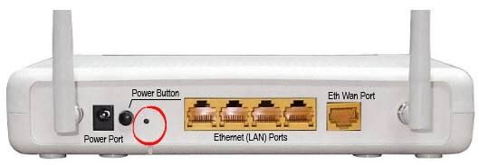 router reset factory settings