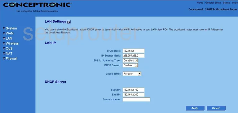 router setup