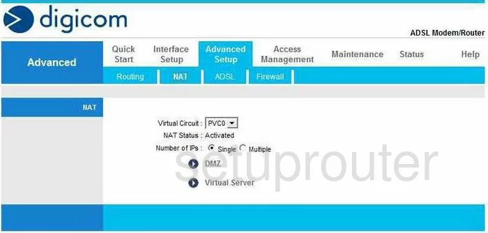 router nat enable disable