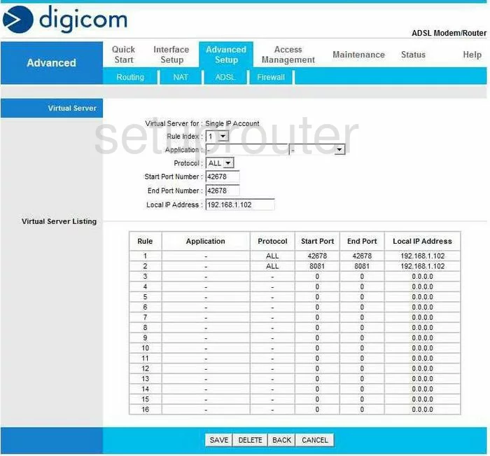 router nat enable disable