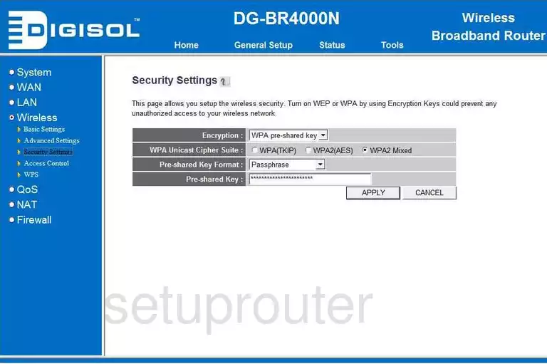 router wifi security wireless