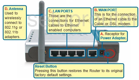 router reset factory settings