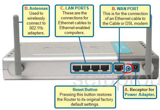 router reset factory settings