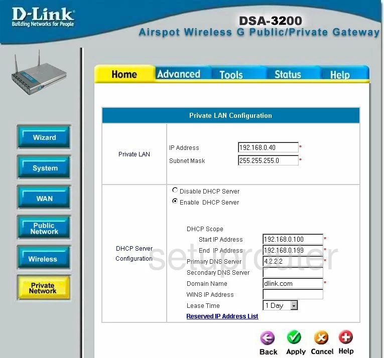 router setup