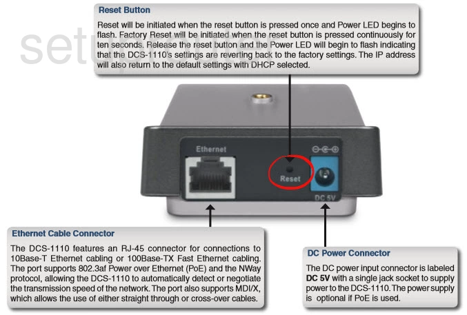 router reset factory settings