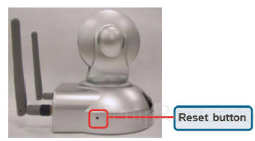 Dlink DCS-5300G Reset