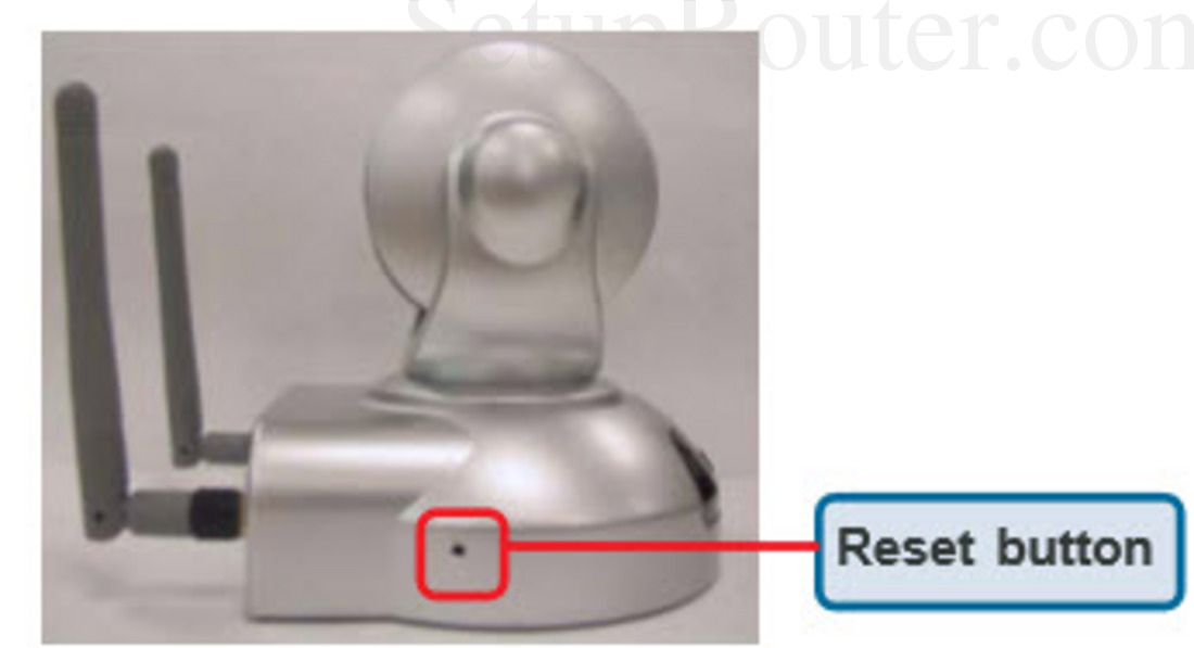 Dlink DCS-5300W Screenshot dlinkdcs5300wreset