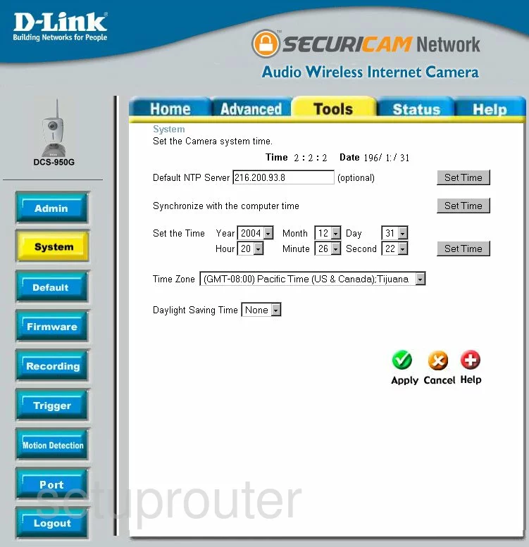 router status mac address internet IP