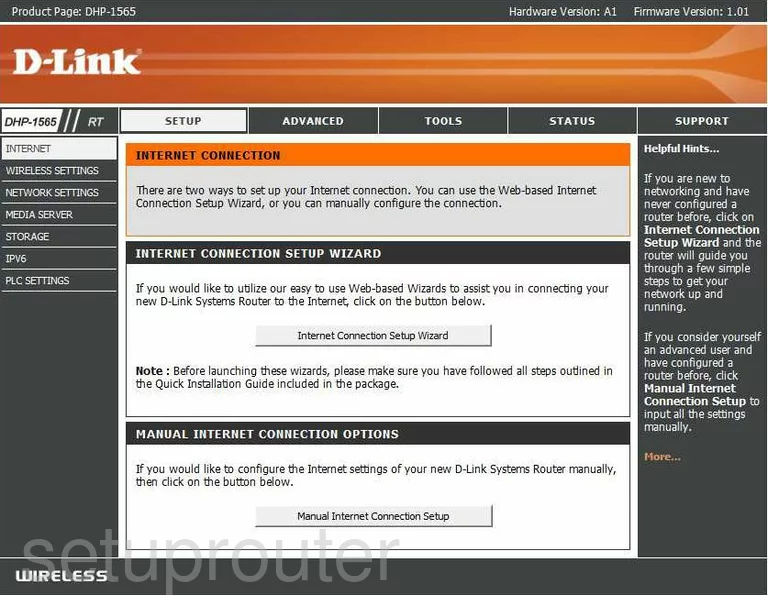 router status mac address internet IP