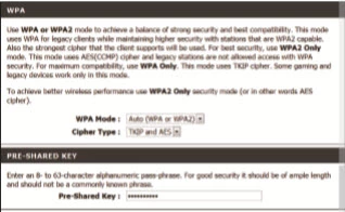 router wifi security wireless