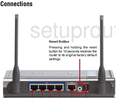 router reset factory settings