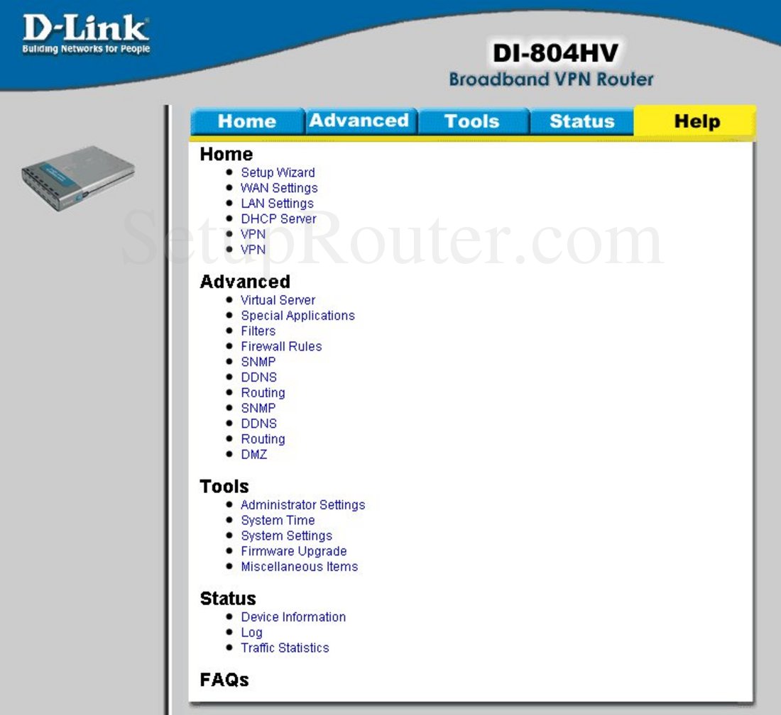 Роутер d link dl 804 hv настройка