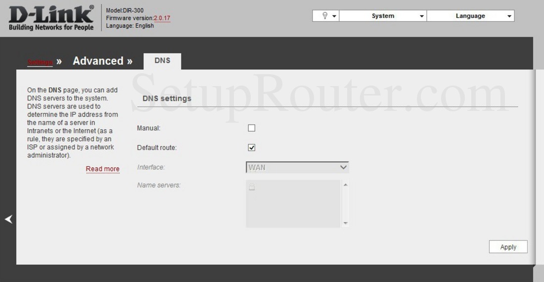 Куда 300. DNS на d link dir 300. Dir 300 Интерфейс. Где в роутере прописать DNS. D - link dir – 842s ДНС.