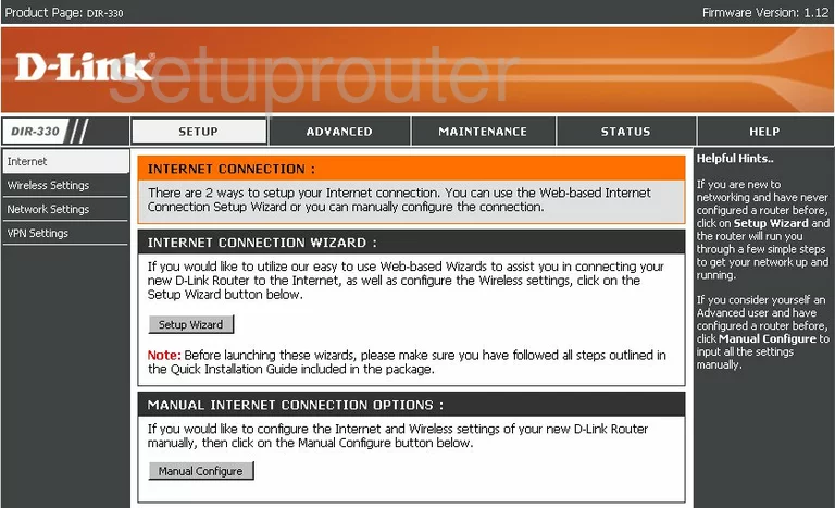 router setup