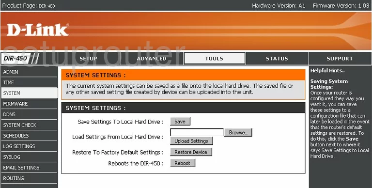 router status mac address internet IP