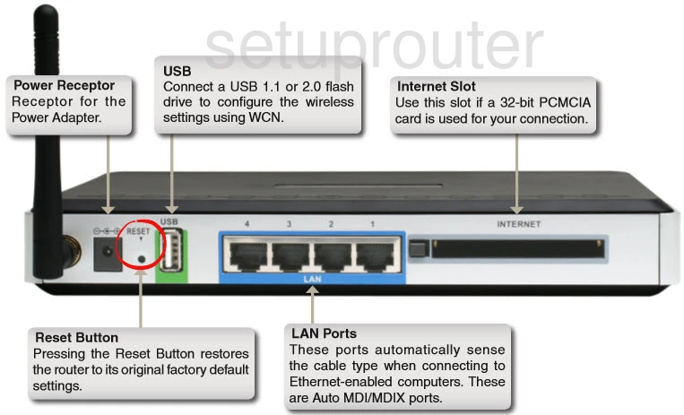 router reset factory settings